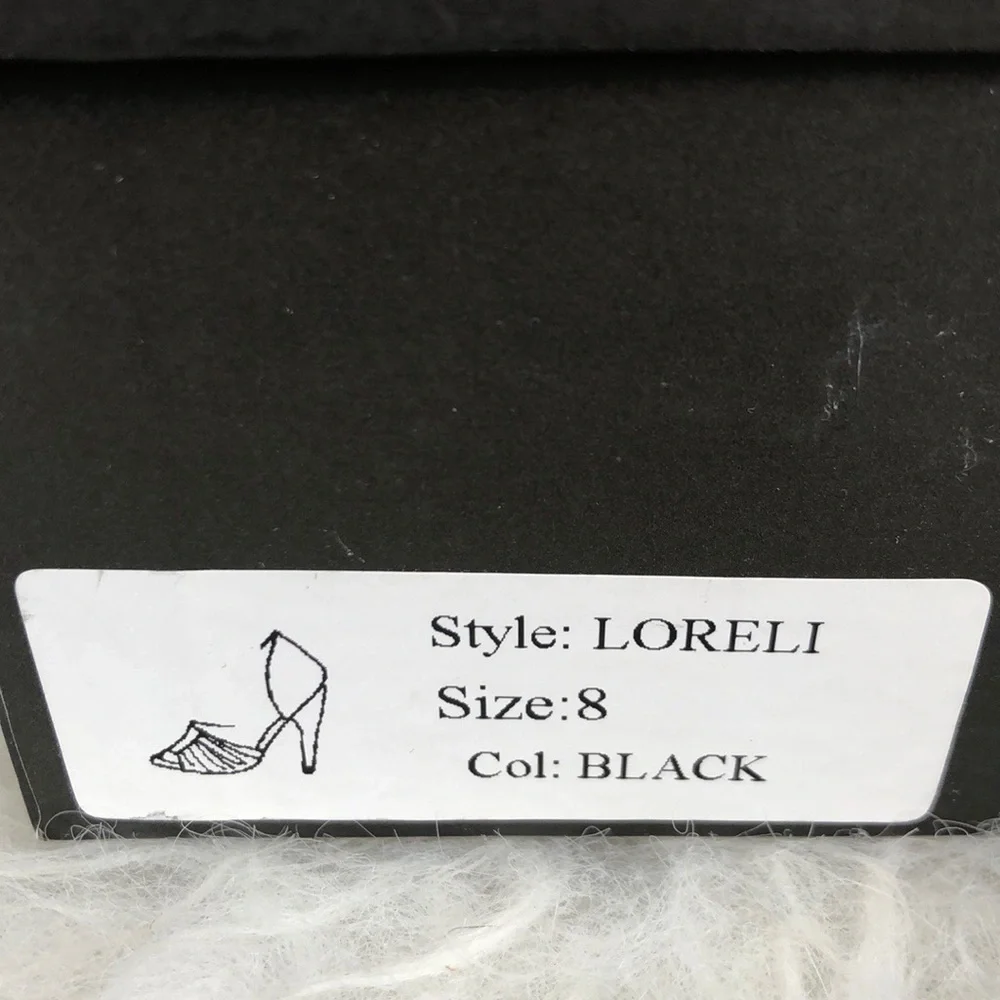 NEW Cynthia Vincent‎ Loreli D’Orsay Pump Black 8